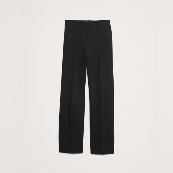 Banana Republic Black Straight Everywhere Ponte Pant- Small TALL - Picture 4 of 8